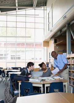 Library technicians and assistants