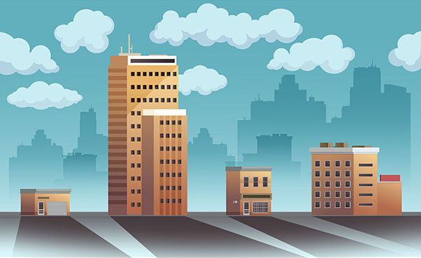 range of businesses differeing in size and age 